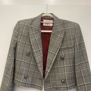Zara Cropped Blazer